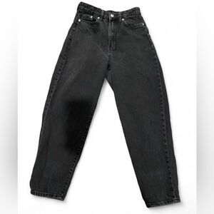 H&M Black Mom Jeans